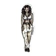 Chola Pinup Sticker Fashion