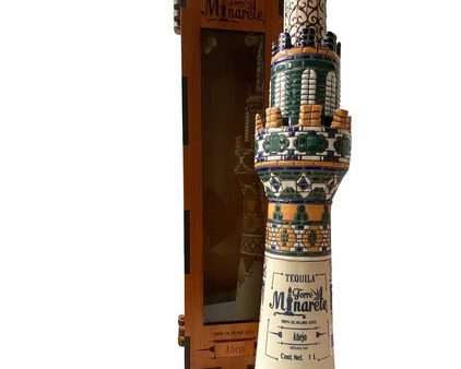 Tequila Torre Minarete Añejo (Edicion Ceramica) 100% Agave - 750ml For Cheap