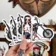 Easy Rider Pinup Sticker Discount