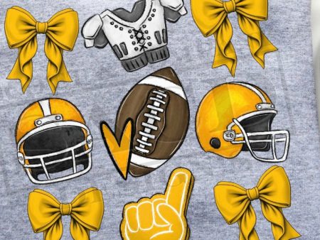 Football Bows Sale