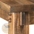 Houston Leg Table - Rough Sawn Online Sale