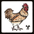 Buff Orpington Rooster Original Painting For Discount