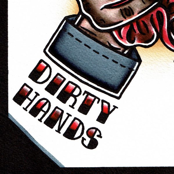 Dirty Hands Original Painting Discount