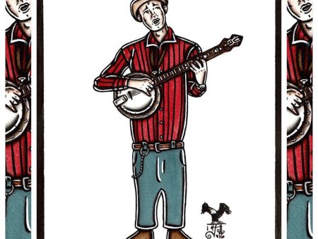 Stringbean Original Painting For Discount