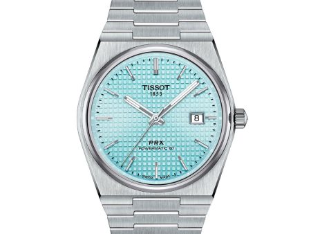 Tissot PRX T137.407.11.351.00 Powermatic 80 40mm Ice Blue Online Hot Sale