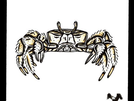 Atlantic Ghost Crab Original Painting Cheap