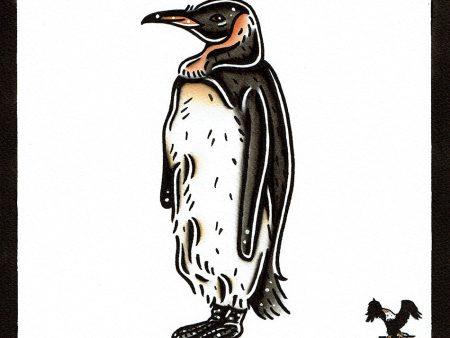 King Penguin Original Painting Discount