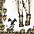 Beekeeper Pinup Print Hot on Sale