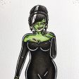 Lady Frankenstein Original Painting For Cheap