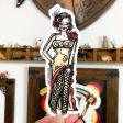 Saloon Girl #3 Sticker Fashion