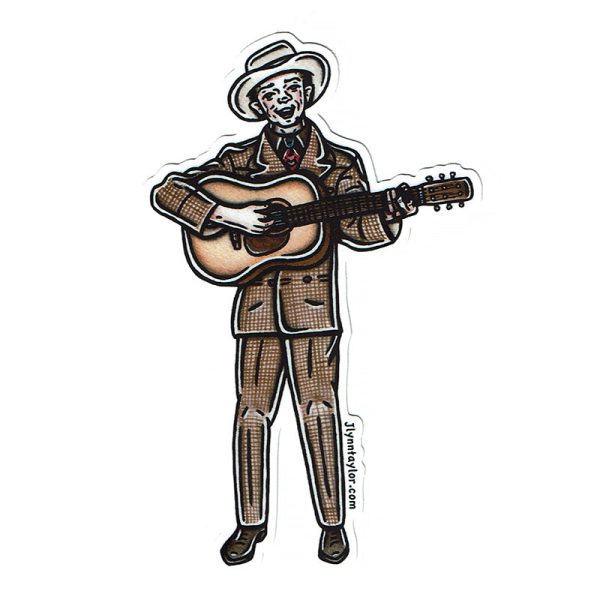 Hiram  Hank  Williams Sticker Online Sale