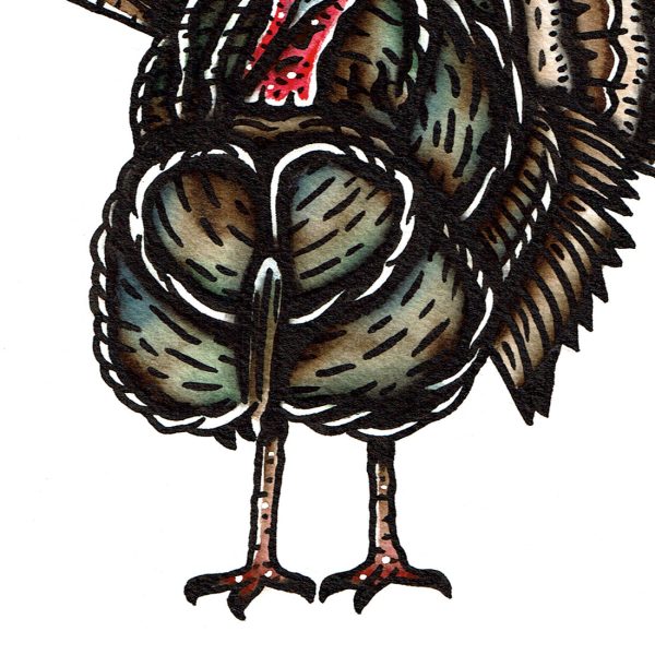 Wild Turkey Original Painting Online