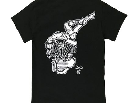 Panhead Pinup Mens Tee Hot on Sale