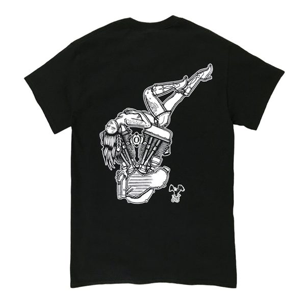 Panhead Pinup Mens Tee Hot on Sale