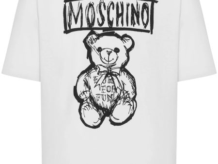 Teddy Bear Cotton T-Shirt Hot on Sale