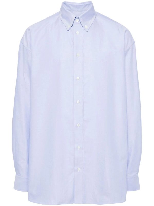 Long-Sleeve Cotton Shirt Fashion