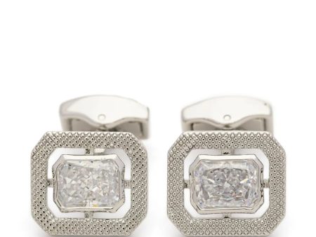 Halo Rectangular Cufflinks Discount