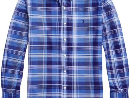 Oxford Plaid Cotton Shirt Online