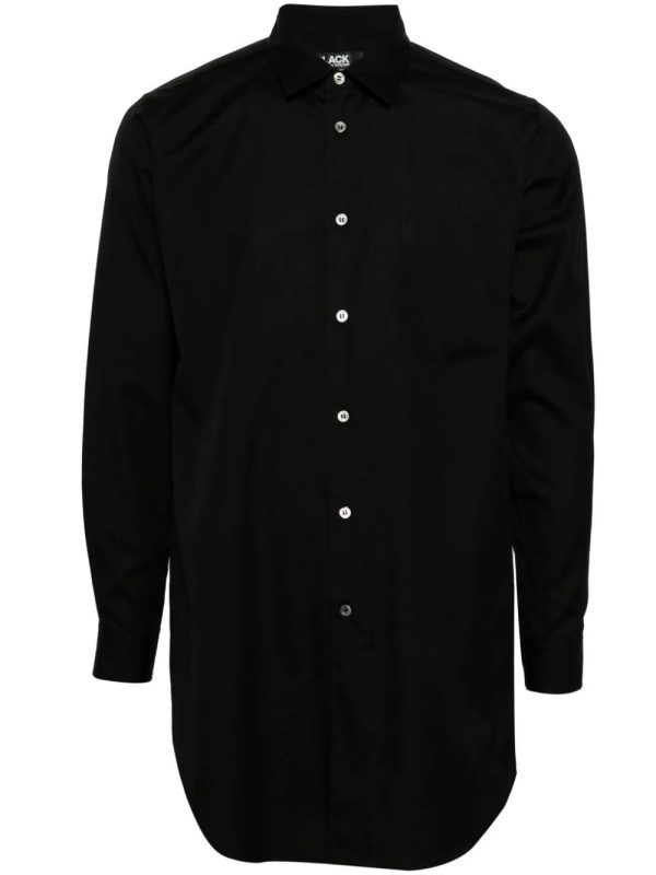 Classic-Collar Cotton Shirt Fashion