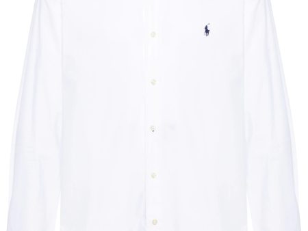 Polo Pony Button-Up Shirt Online Hot Sale