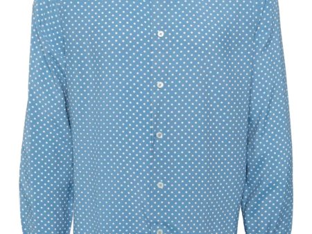 Polka Dot Long-Sleeves Shirt For Discount